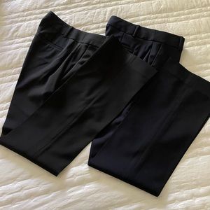 Lot of 2 : Italian Wool Slacks | J. Crew | 00P